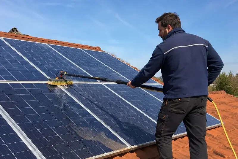 Nettoyage et entretien de panneaux solaires à Dingsheim